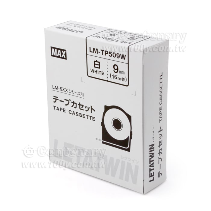 9mm 標籤貼紙 白色 - 118907 產品圖片