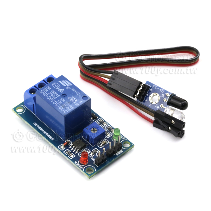 1路紅外避障繼電器模塊 DC12V - 119306 產品圖片