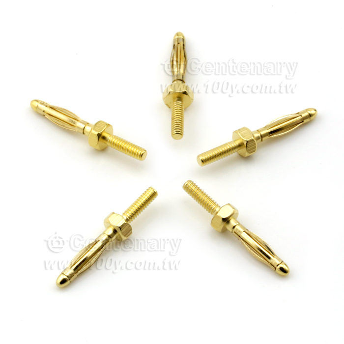 2mm non-insulated banana plug. - 119011 Product Image