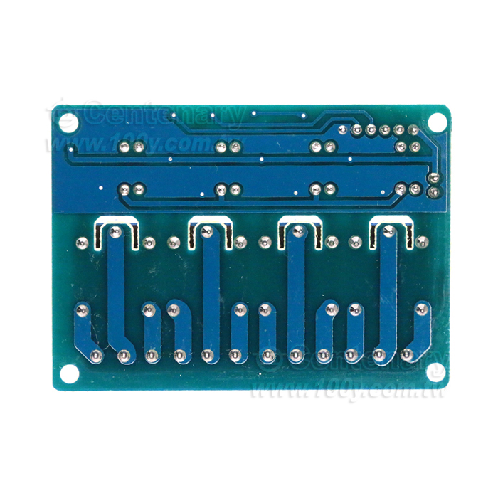 4路低平觸發繼電器模塊 帶光耦DC12V - 119309 產品圖片