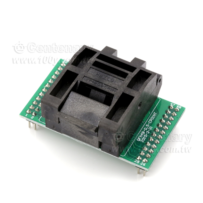 QFP 0.5mm Test Socket FPQ-48-0.5-06 - 119209 Product Image