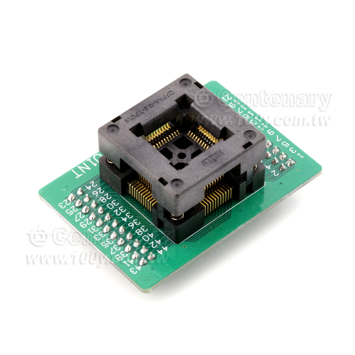 QFP 0.8mm Test Socket OTQ-44-0.8-14 - 119259 Product Image