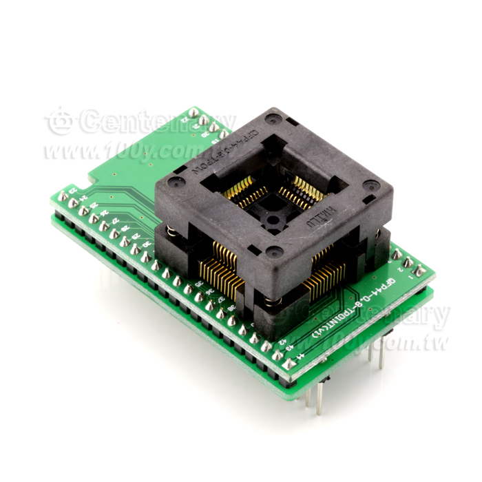 QFP 0.8mm Test Socket OTQ-44-0.8-14 - 119261 Product Image