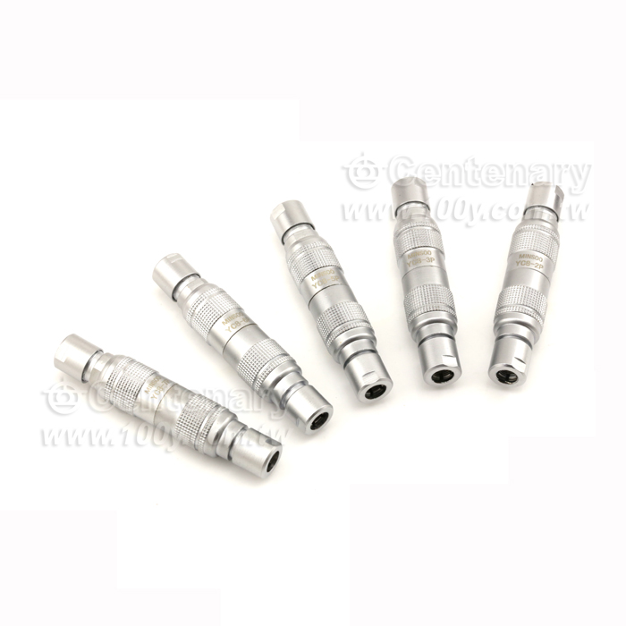 Push-pull Nickle Plated Industial Circular Connector - 119145 Product Image