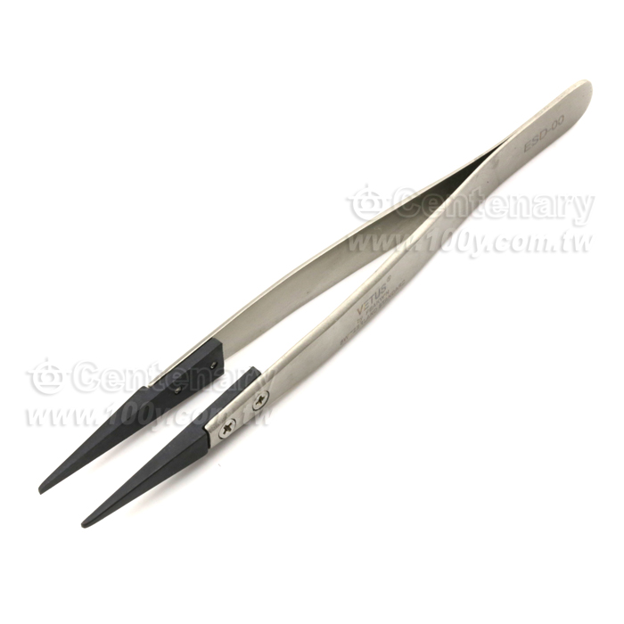 ESD Anti-Static Stainless Tweezers - 52208 Product Image