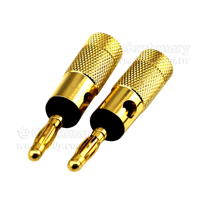 4mm Range Banana Plugs-Gold Plated - 62058 Product Image