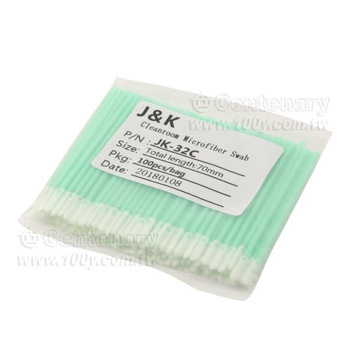 無塵海綿扁頭  3.2*2*10mm  總長70mm  （100支/包 - 119981 產品圖片