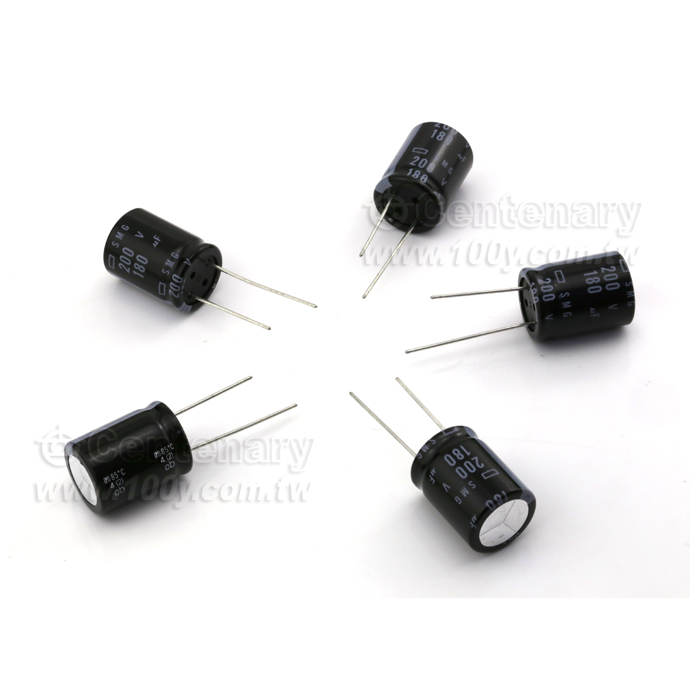 NIPPON_NCC-200V/180UF Large Can Capacitor(RoHS)-(SNAP-IN TYPE) - 120580 Product Image