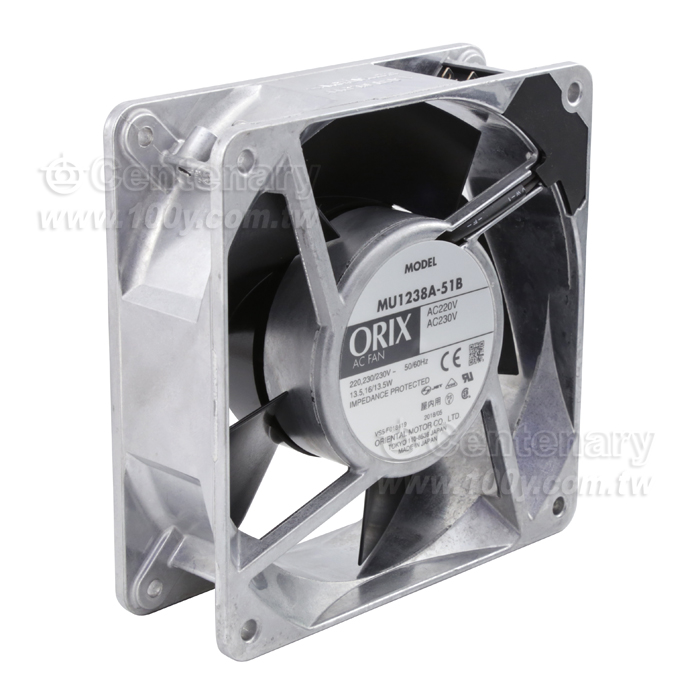 AC220V軸流風扇 119*119*38mm 0.1A - 120325 產品圖片