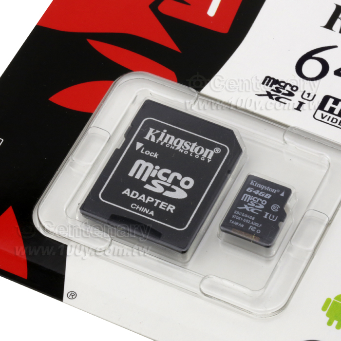 Kingston_16GB TF(microSD)Card  Class 10 - 120106 Product Image