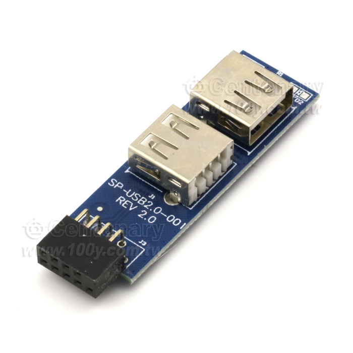 主板9針轉USB2.0讀卡器 - 121592 產品圖片