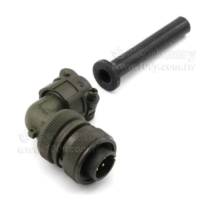 90° Angle Connector+Cable Strain Relief Clamp - 120540 Product Image
