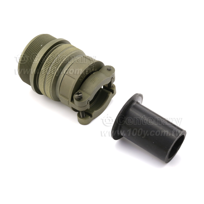 Cable Connecting Plug++Cable Strain Relief Clamp - 120800 Product Image