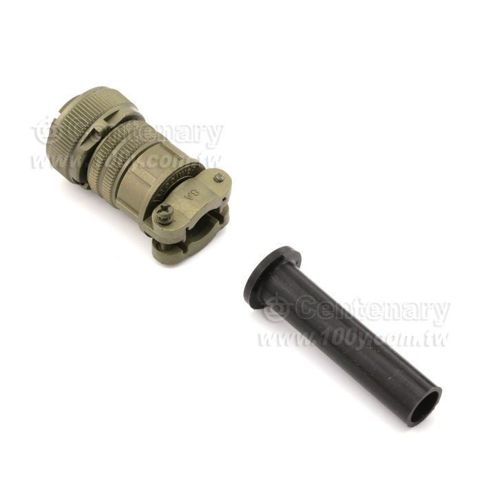Straight Plug+Cable Strain Relief Clamp - 120571 Product Image