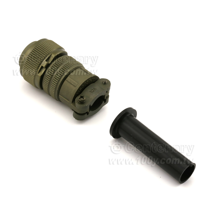 Straight Plug+Cable Strain Relief Clamp - 120588 Product Image