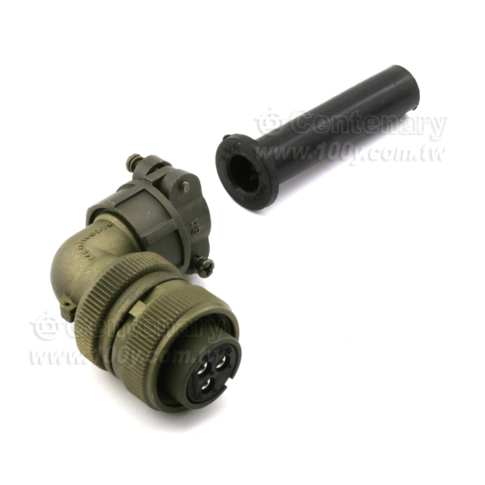 90° Angle Connector+Cable Strain Relief Clamp - 120572 Product Image
