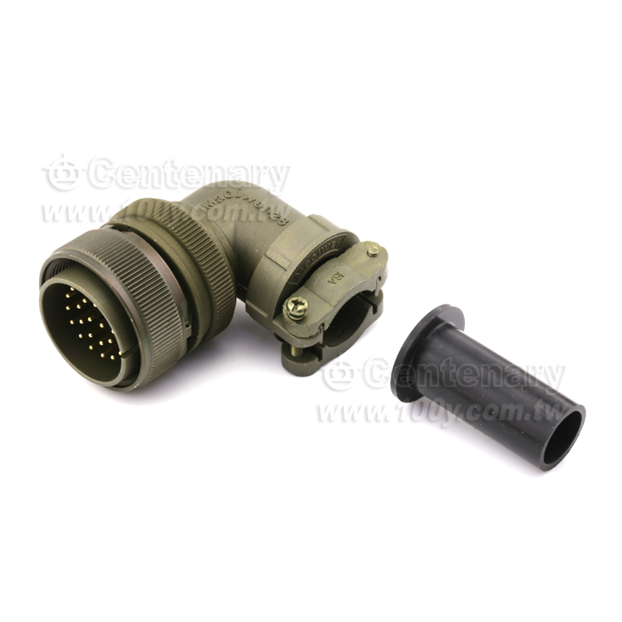 26P公端彎管接頭+電纜夾 - 120758 產品圖片