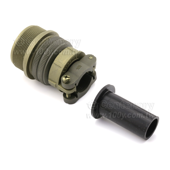 Straight Plug+Cable Strain Relief Clamp - 120766 Product Image