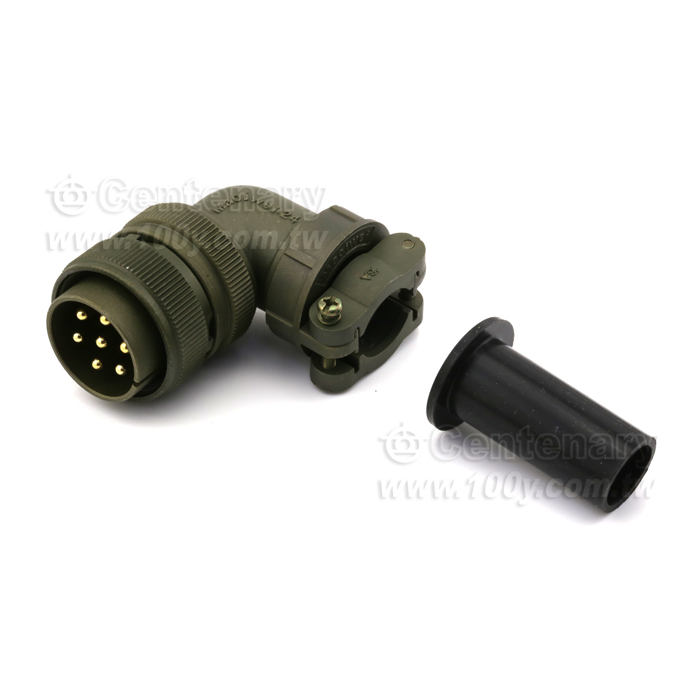 90° Angle Connector+Cable Strain Relief Clamp - 120735 Product Image
