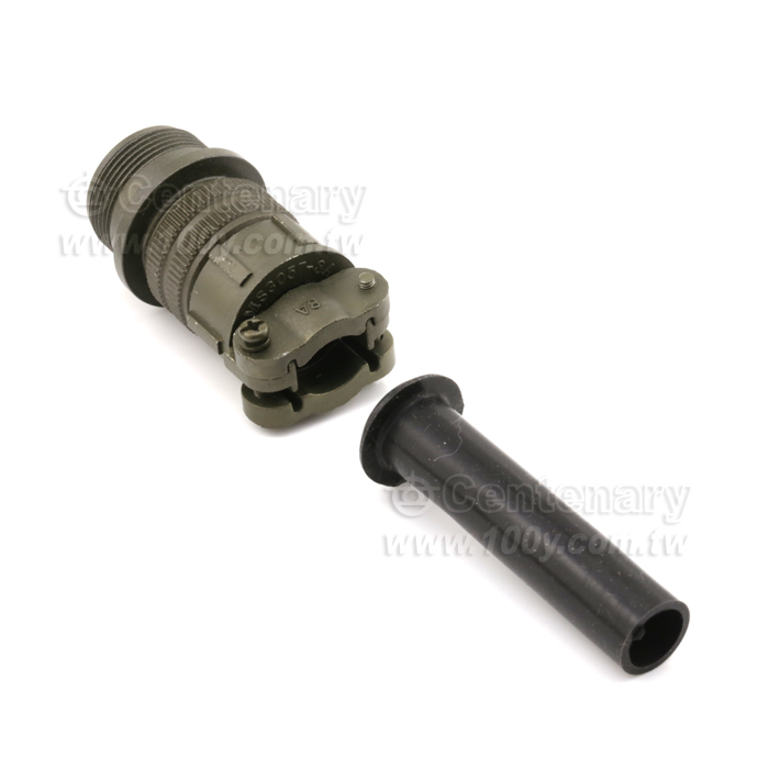 Straight Plug+Cable Strain Relief Clamp - 120569 Product Image