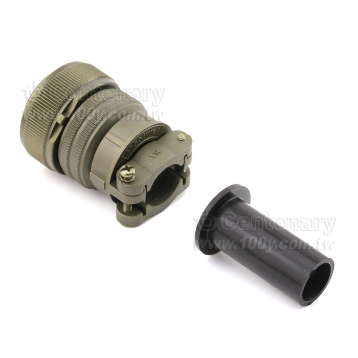 Straight Plug+Cable Strain Relief Clamp - 120756 Product Image