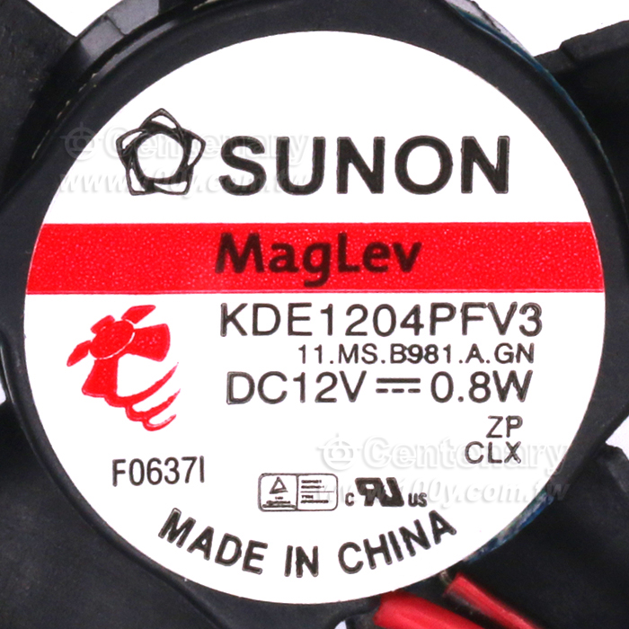 帶線式風扇 DC12V  0.08A 0.1W 40*40*10mm - 122137 產品圖片
