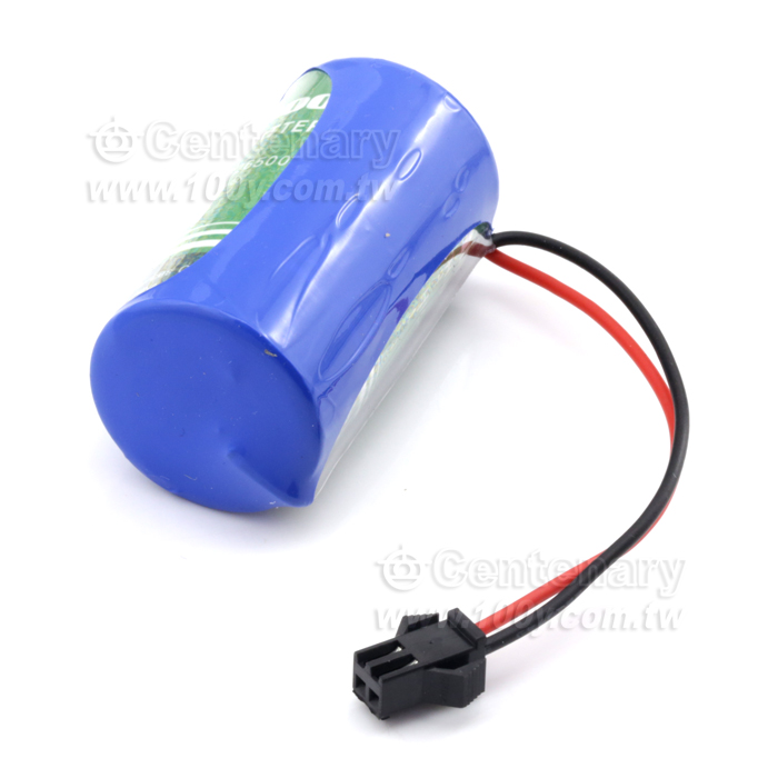 3.6V 8500mAh   鋰-亞硫酸氯電池 帶黑插頭 - 120193 產品圖片