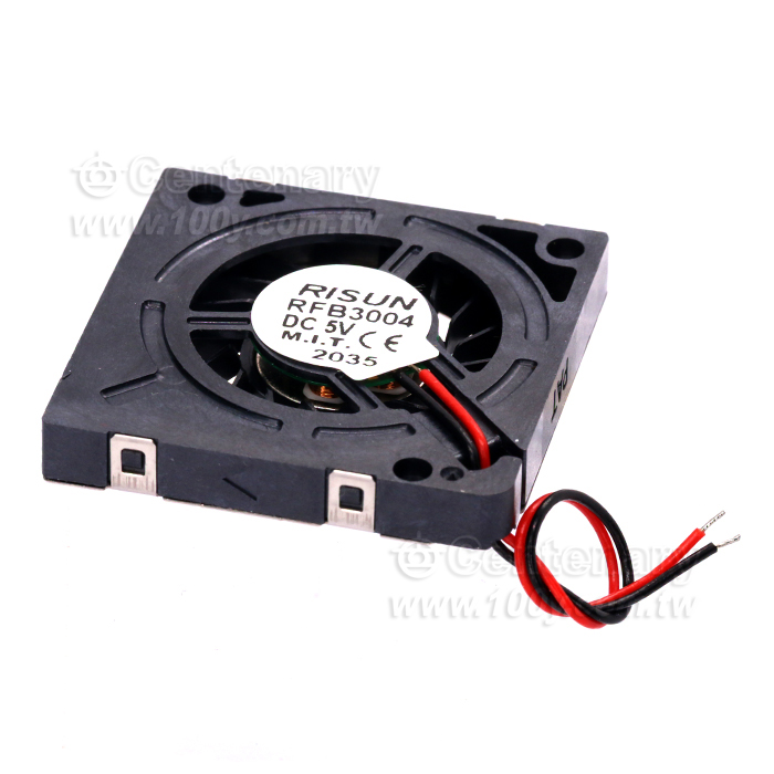 微型薄側流扇 DC5V 57mA(max:70)30*30*4.5mm - 123666 產品圖片