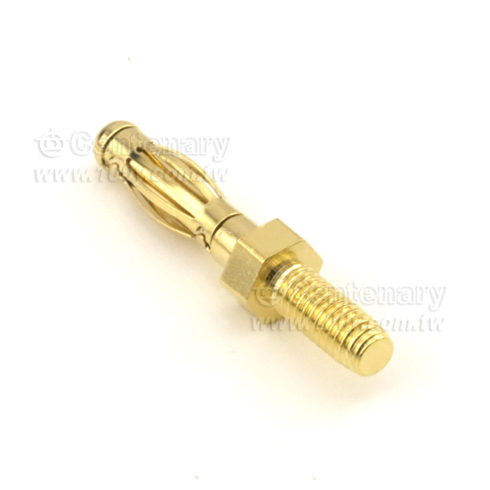 M4*9.5mm  總長29.5mm 香蕉插頭 - 122704 產品圖片