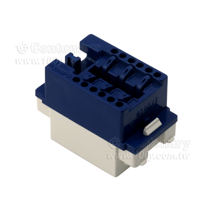 埋入式電話插座 6P4C - 124471 產品圖片