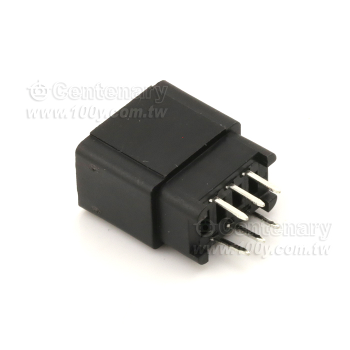 NDK野口 金手指PCB插槽母座-無耳 鍍半金1U   2*3P - 123786 產品圖片