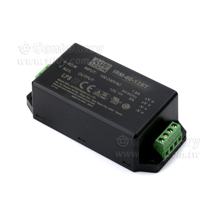 AC/DC電源模組 60W 12V/5A - 124340 產品圖片