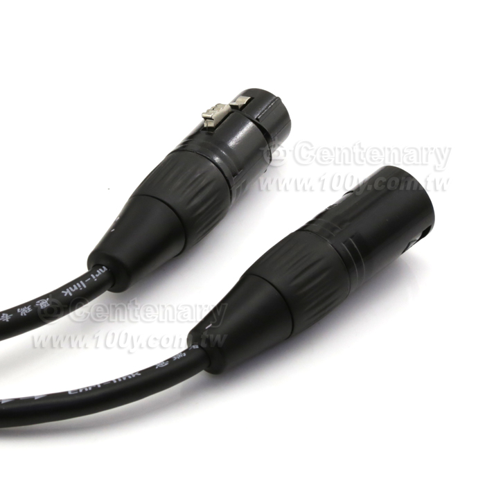 DMX512 three-core kanon male and female head linker - 123675 Product Image
