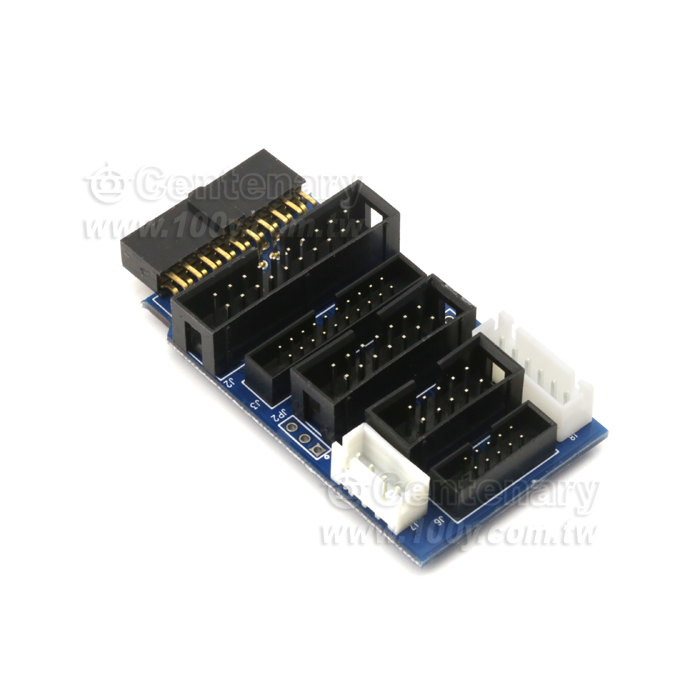 多功能轉接板支持jtag link v8 v9 ulink2 st-link arm stm32 - 124731 產品圖片