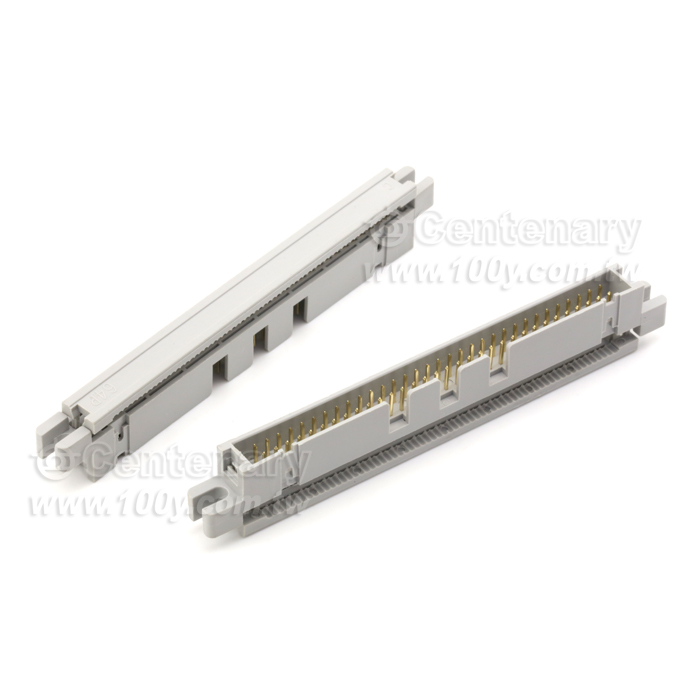 64P簡易壓排公頭 P:2.54mm (定位孔) - 30377 產品圖片