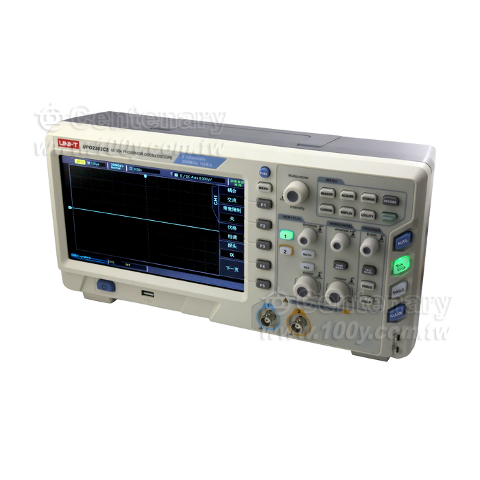 數位螢光示波器 2通道 200MHZ 8英寸 1GSa/s - 125096 產品圖片