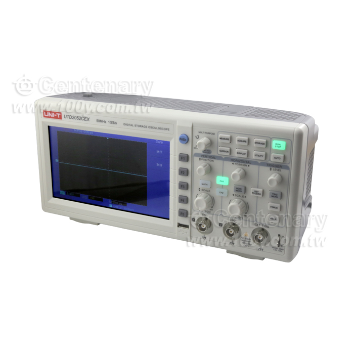數位儲存示波器 2通道,50MHz 7"螢幕 1GSa/s - 125091 產品圖片