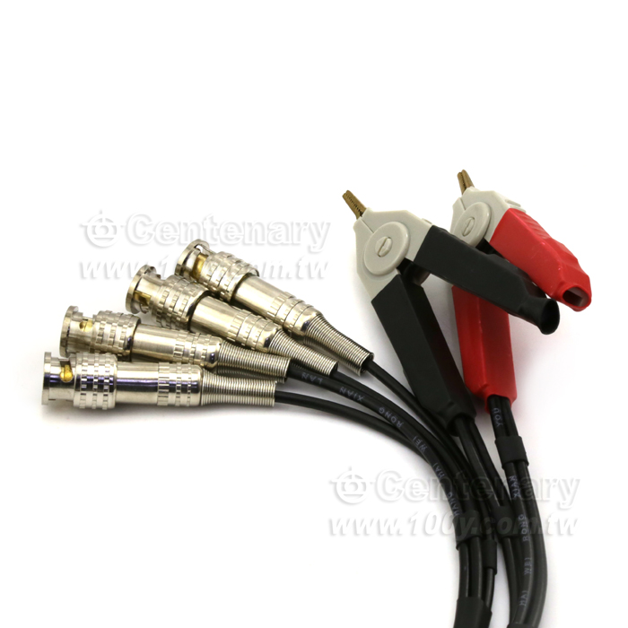 LCR數字電橋測試線 四端開爾文測試線   夾子長：9CM - 125369 產品圖片