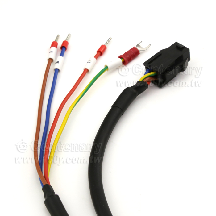 兼容臺達-B2 A2伺服電機動力電源線編碼器連接線 5m - 125670 產品圖片