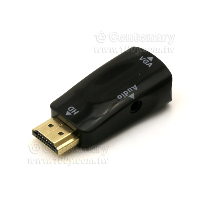 HDMI TO VGA轉接頭帶音頻 - 125305 產品圖片