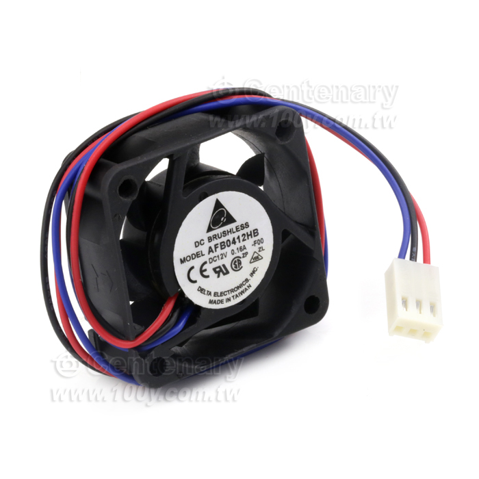 Delta 40*40*15mm DC12V 3線 - 125572 產品圖片