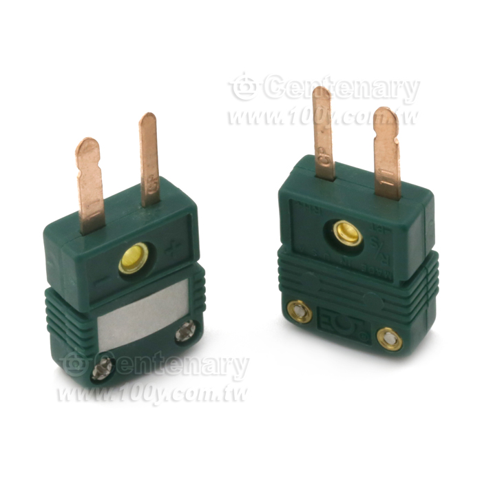 R/S type thermocouple plug and socket Platinum neon thermocouple connector - 125310 Product Image