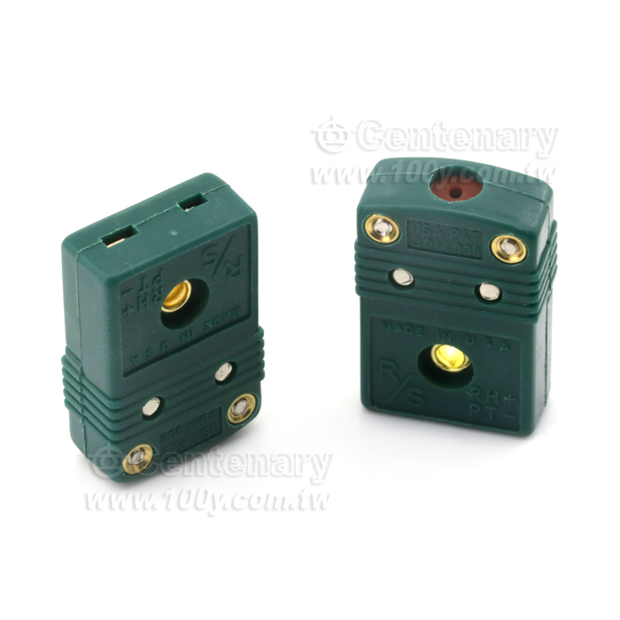 R/S type thermocouple plug and socket Platinum neon thermocouple connector - 125311 Product Image