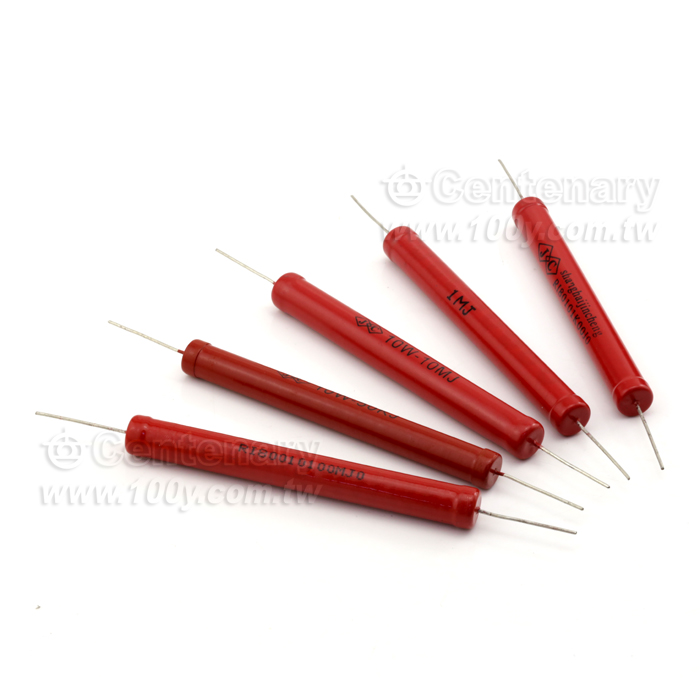 RI80 高壓玻璃釉無感電阻 大紅袍 10W 50KΩ - 125798 產品圖片