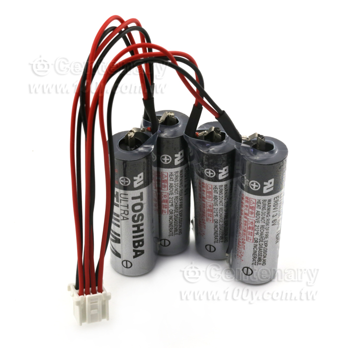 安川Yaskawa 工業機器專用電池  ER6V 3.6V 4顆/組 - 125626 產品圖片