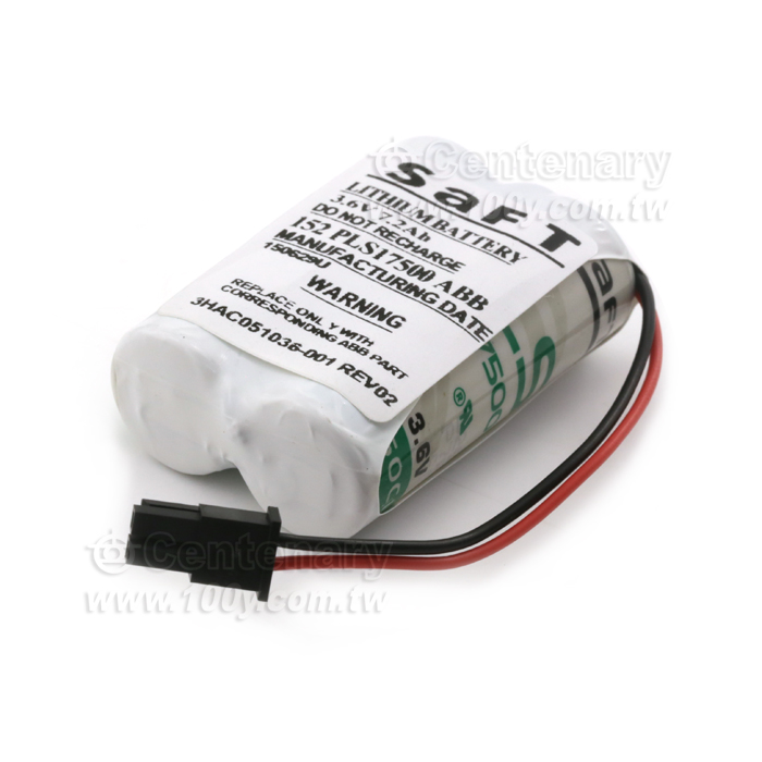SAFT_ABB機器人電池7.2Ah/3.6V - 125620 產品圖片