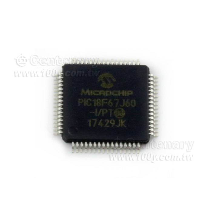 64/80/100-Pin, High-Performance, 1-Mbit Flash Microcontrollers With Ethernet - 87926 Product Image