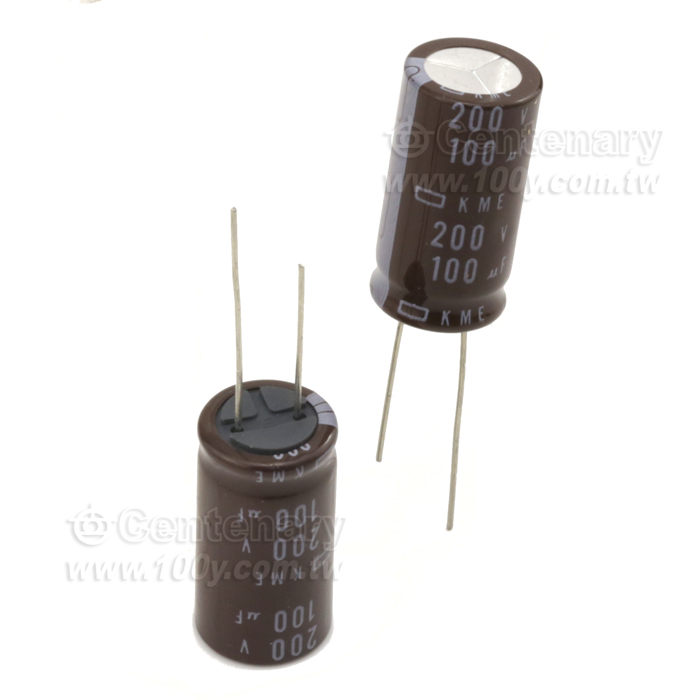 NIPPON_100uF/200VLarge Can Capacitor-(SNAP-IN TYPE) - 44548 Product Image