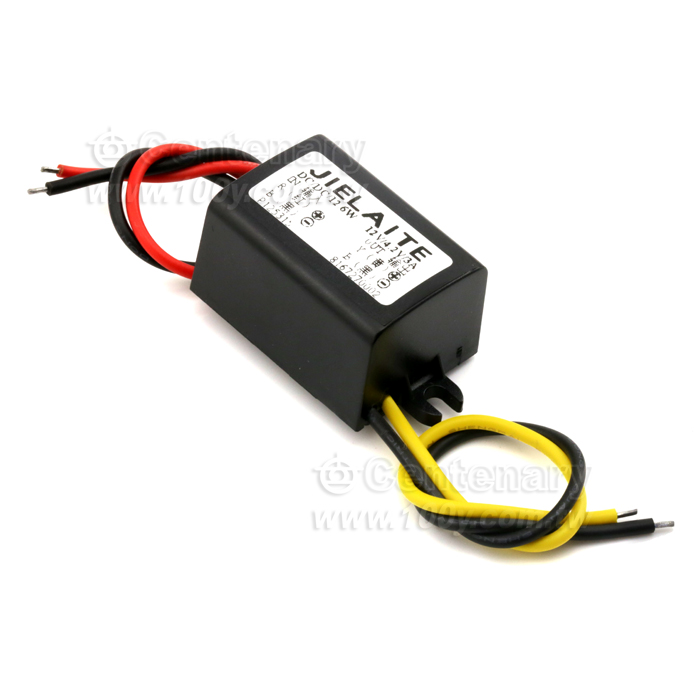 DC-DC降壓模塊 12V轉4.2V/3A 黑塑膠殼 - 125638 產品圖片