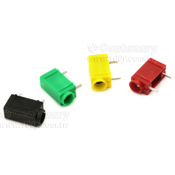 BS4571鍍銀PCB臥插安裝4mm香蕉插座 - 125501 Product Image